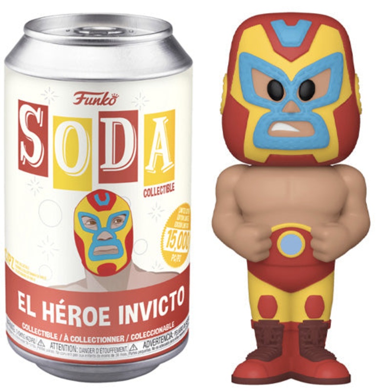 Funko Soda El Hroe Invicto (Sealed) **Shot at Chase**