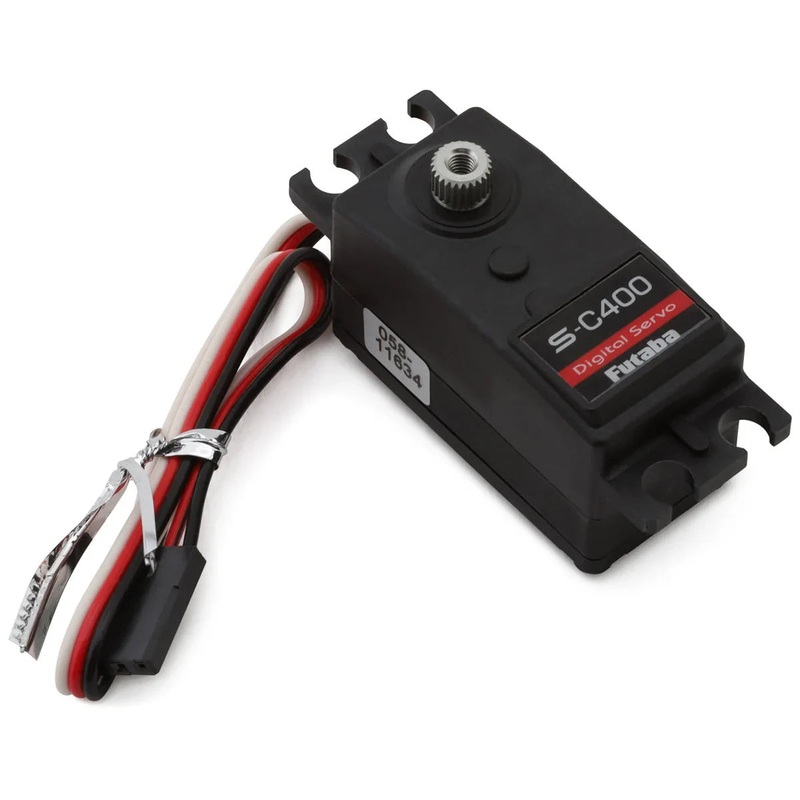Futaba S-C400 S.Bus2 High-Voltage Brushless Programmable Servo for RC Cars | 6.6kg-cm Torque | 0.08s Response
