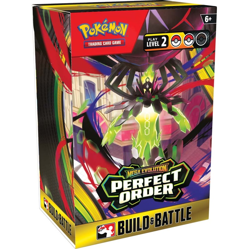 Pokemon TCG: Mega Evolution Perfect Order Build & Battle Box