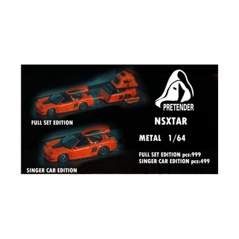 (Pre-Order) Pretender Honda NSX Chris Cuts Red 1:64