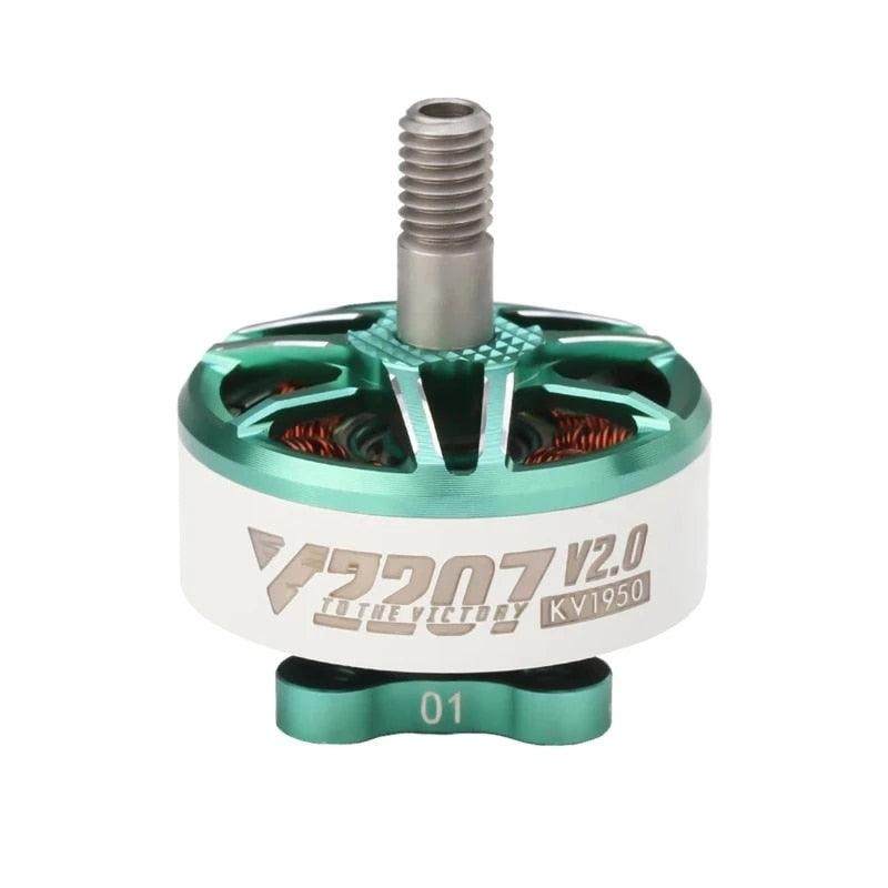 T-Motor Velox V2207 V2 - 1750KV 1950KV 5-6S / 2550KV 4S Brushless Motor for FPV Racing Drone Quadcopter Freestyle RC Parts 1 PC 1750KV