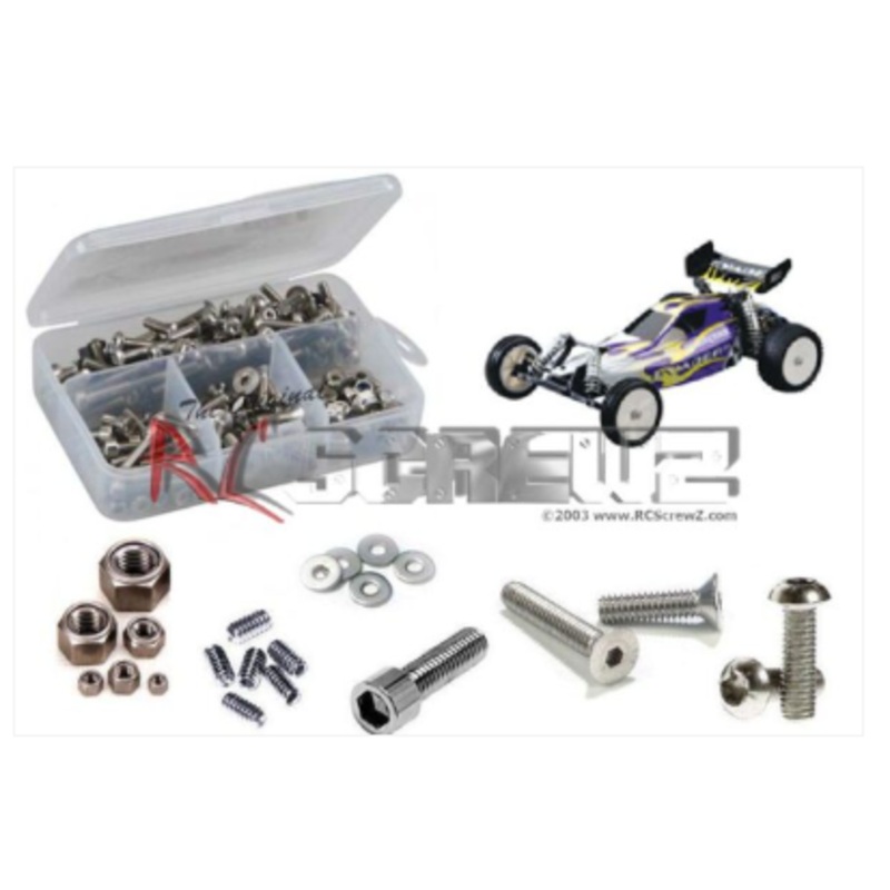 Duratrax Nitro Quake Stainless Steel Screw Kit
