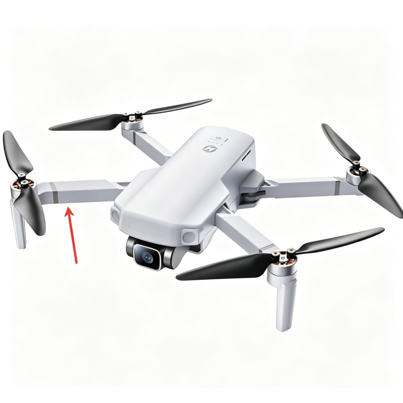Front Right Arm for HolyStone HS360E Drone