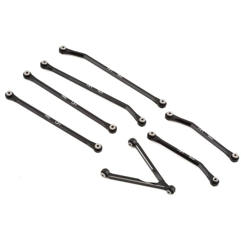 Hot Racing HRASXTF133HG01 Axial SCX24 Aluminum High Clearance Link Set (153.7mm)