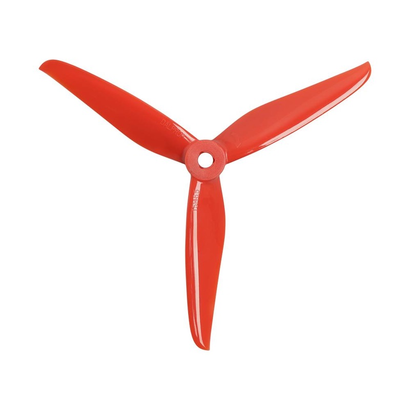 DALPROP NEW CYCLONE T5146.5 V2 Racing 5 Inch 3 Blade Propeller (Set Of 4) Nostalgic Red