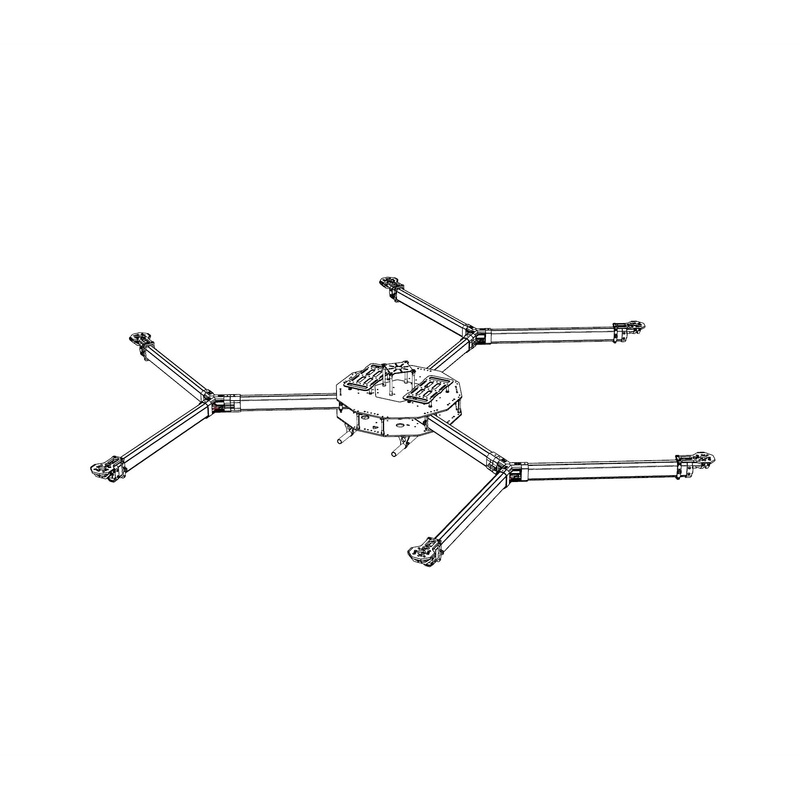 Gryphon HX-1600VX-Y Pro Hexa Frame Kit