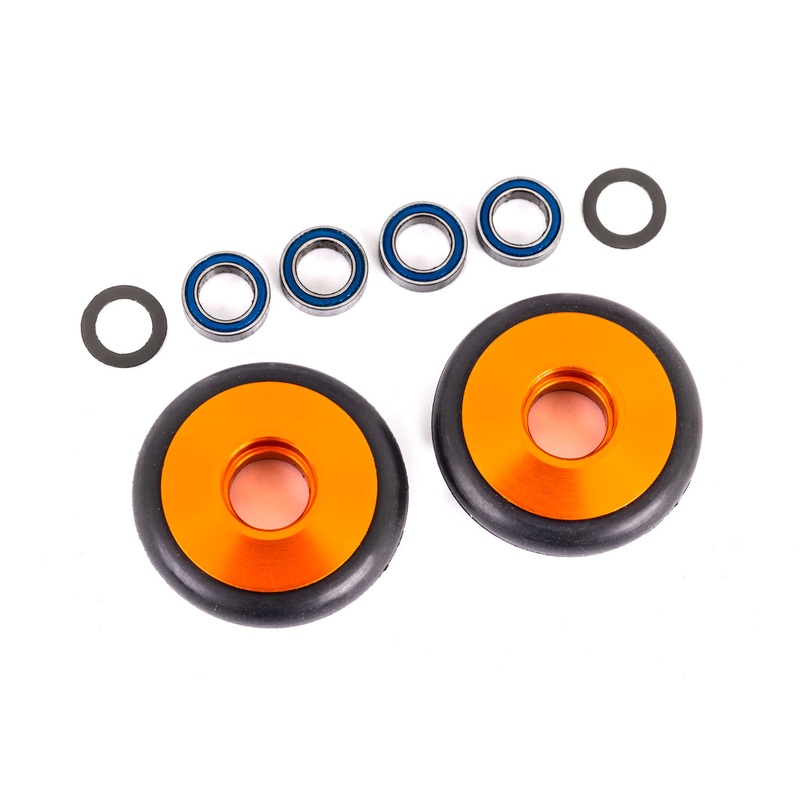 Traxxas 9461A Orange Aluminum Wheelie Bar Wheels & Bearings Slash Rustler Stampede