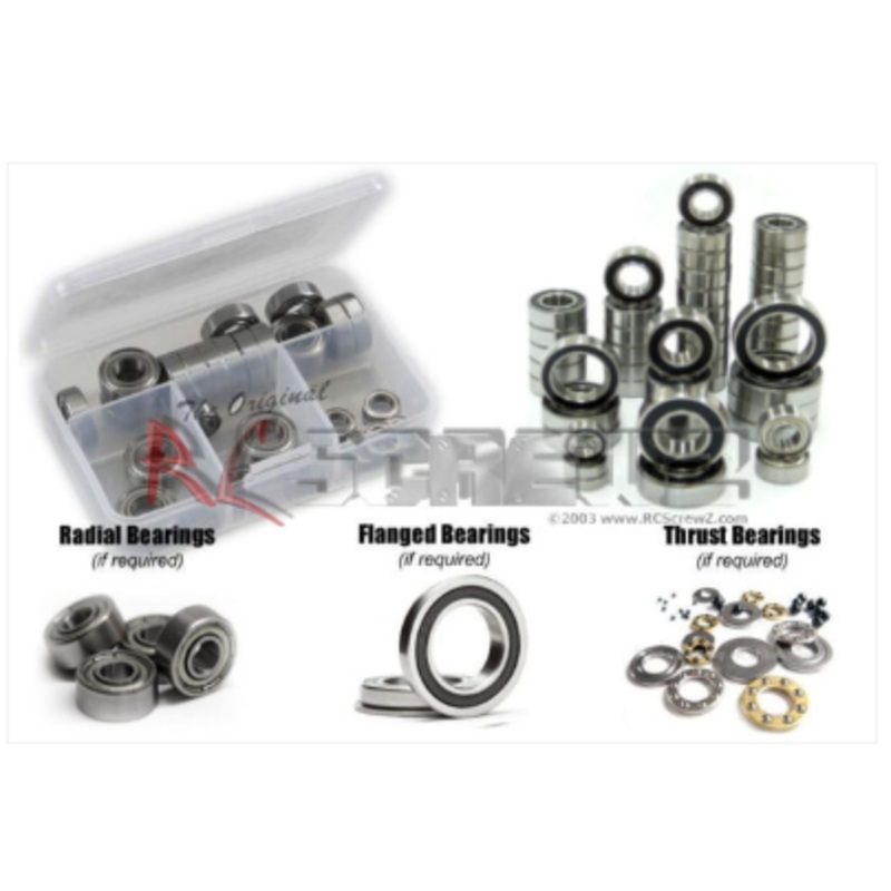 WIRC Racing GT2 1.4EP 1/8th Rubber Shielded Bearing Kit
