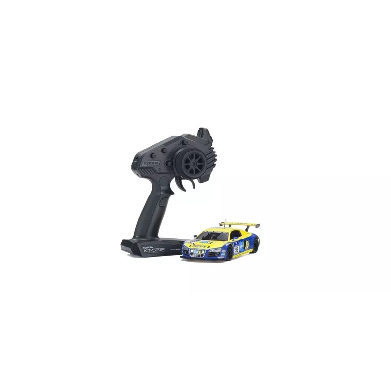 Kyosho 32371BT MINI-Z RWD MR-04 Readyset Audi R8 LMS Phoenix Racing NBR 2010 #98