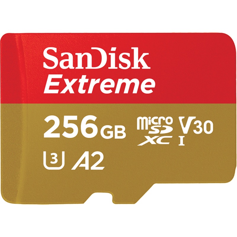 SanDisk 256GB Micro SD Card Class 30 A2