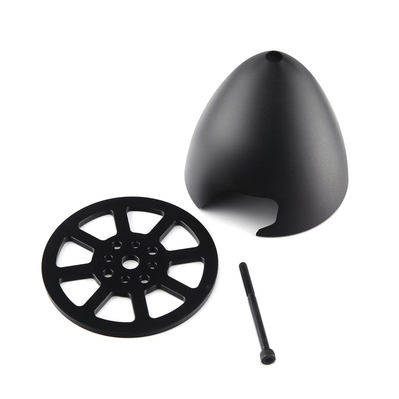 4inch 101mm CNC Aluminum Anodized Drilled Spinner for DLE111