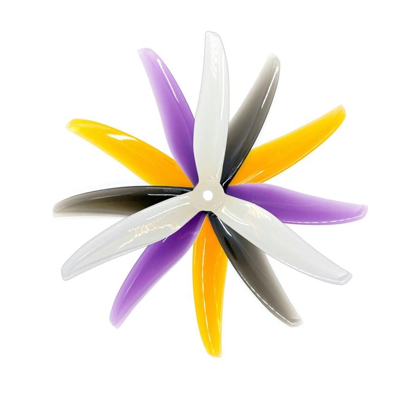 GEMFAN Freestyle 5226-3 Propeller 5 Inch 3 Blade (Set Of 4) Midnight Gray