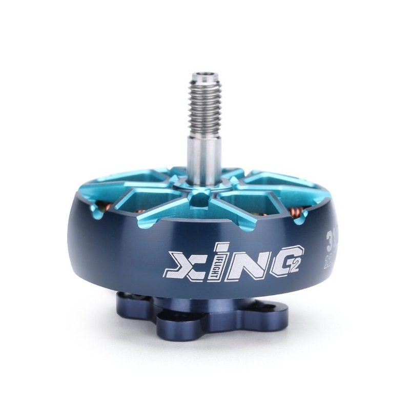 iFlight XING2 3106 1500KV/1200KV 4-6S FPV Motor - Unibell with 5mm titanium alloy shaft for FPV 1pc 1500KV