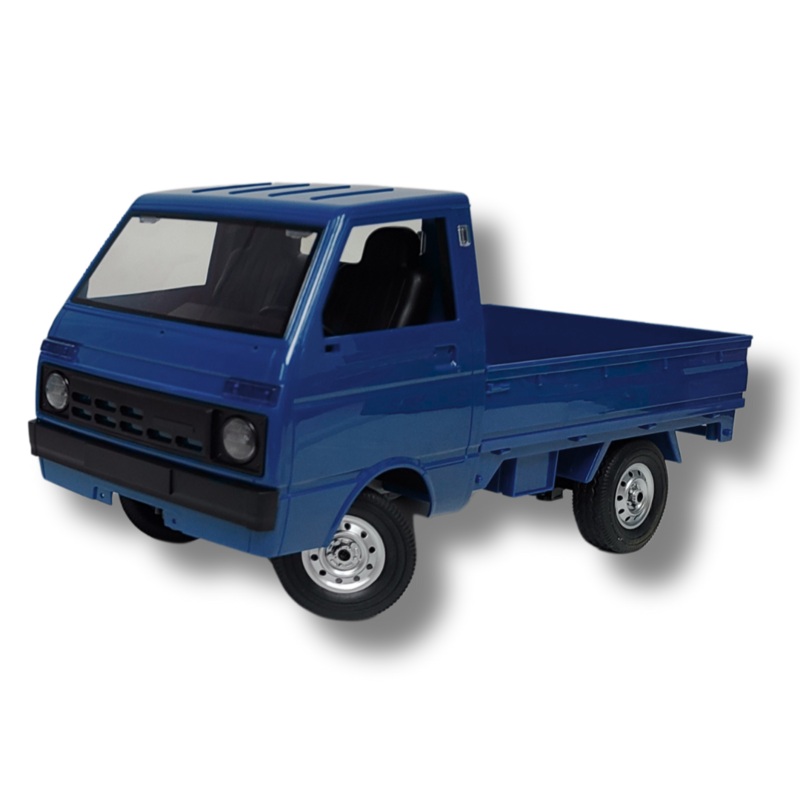 WPL D22 Tian Jin Dafa 1/10 Scale RC Truck Red With Roof Rack and Bull Bar