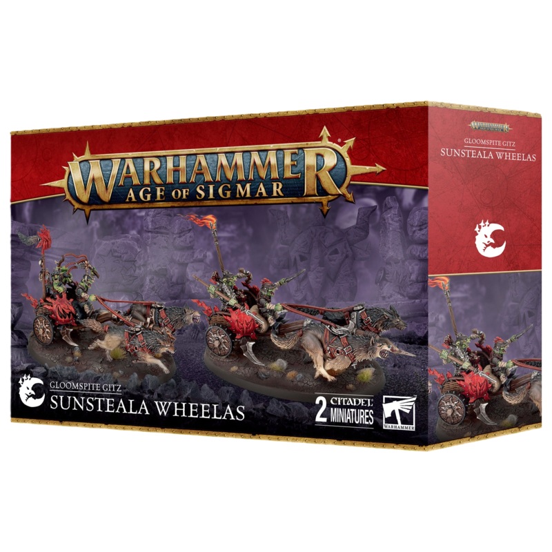 Gloomspite Gitz: Sunsteala Wheelas