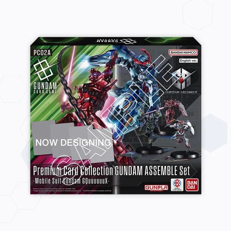 Gundam Card Game PC02A Gundam Assemble Premium Collection Box (GQuuuuuuX)