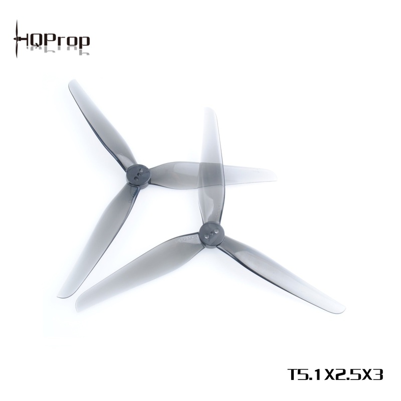 HQ DURABLE PROP 5.1X2.5X3 GREY (8CW+8CCW) POLY CARBONATE