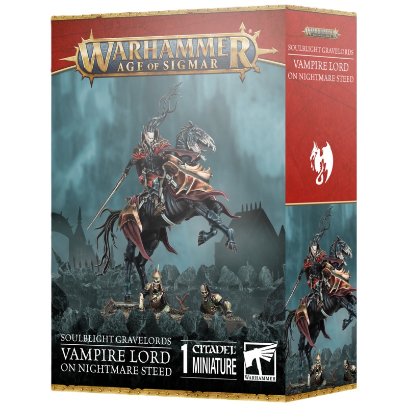 Soulblight Gravelords: Vampire Lord on Nightmare Steed