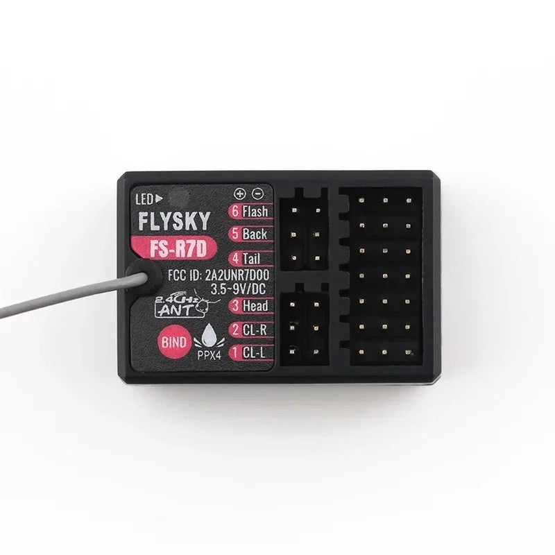 Flysky 2.4G ANT Protocol Receiver - PWM Single Antenna FS-R7V FS-R7D FS-SR8 FS-R7P FS-R4P FS-R4D-ESC FS-R4M For FS-G7P G4P ST8 FS-R7P