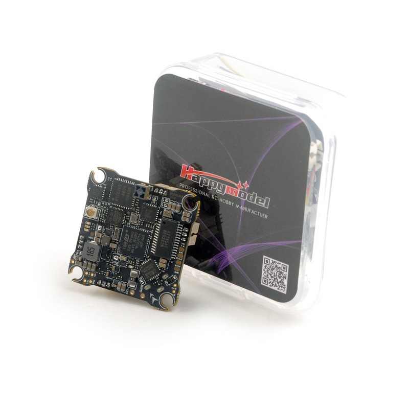 HappyModel X12 AIO Whoop Flight Controller ELRS 2S F4 FC + 12A ESC 25-400mW VTX 25x25mm
