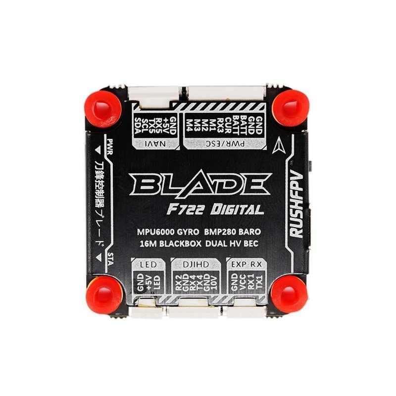 RUSHFPV RUSH BLADE F722 Flight Controller DJI FPV Digital System 30.5x30.5mm