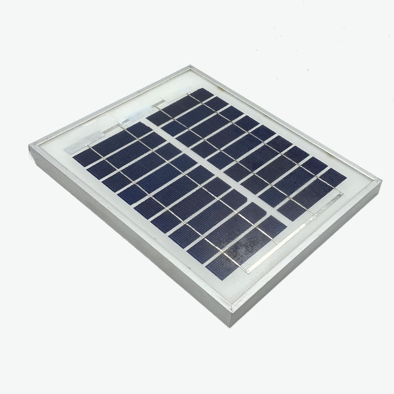 5W 12V Polycrystalline Solar Panel for DIY Projects and Battery Charging