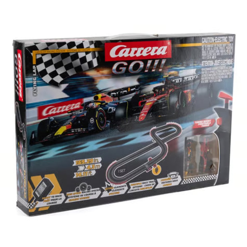 Carrera GO!!! CCN62572 Flying Lap 1/43 Slot Car Racing Set