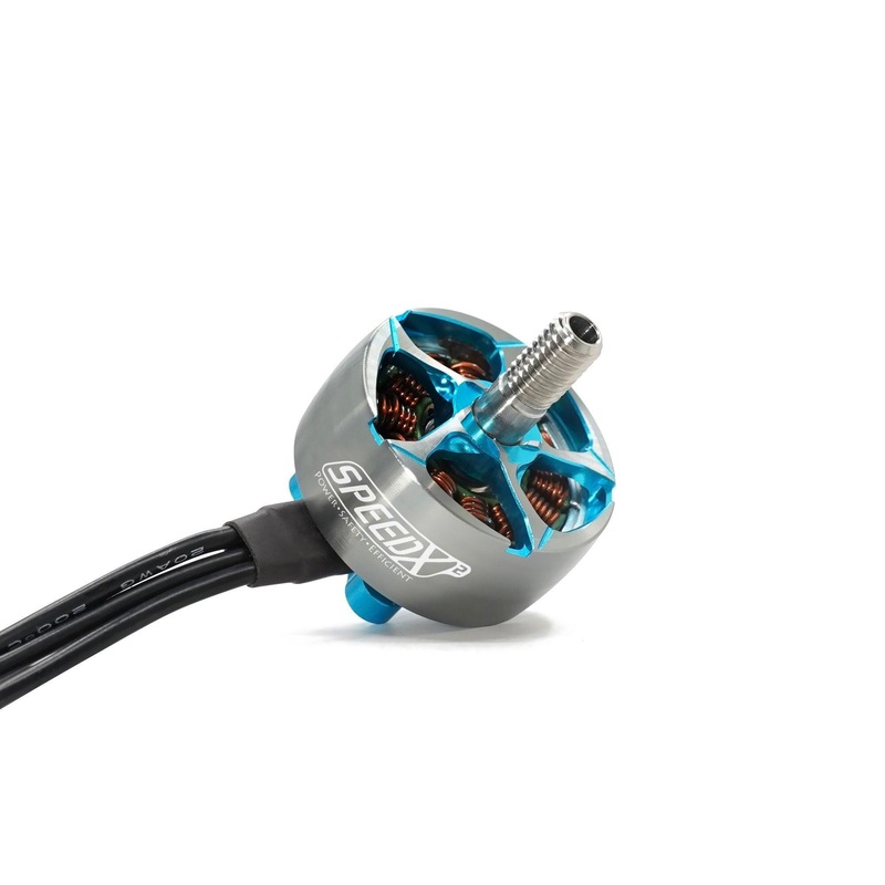 GEPRC SPEEDX2 2107.5 1960KV / 2450KV Brushless Motor for 5-Inch Freestyle & Racing FPV Drones 6S LiPo Compatible 1960KV Titanium