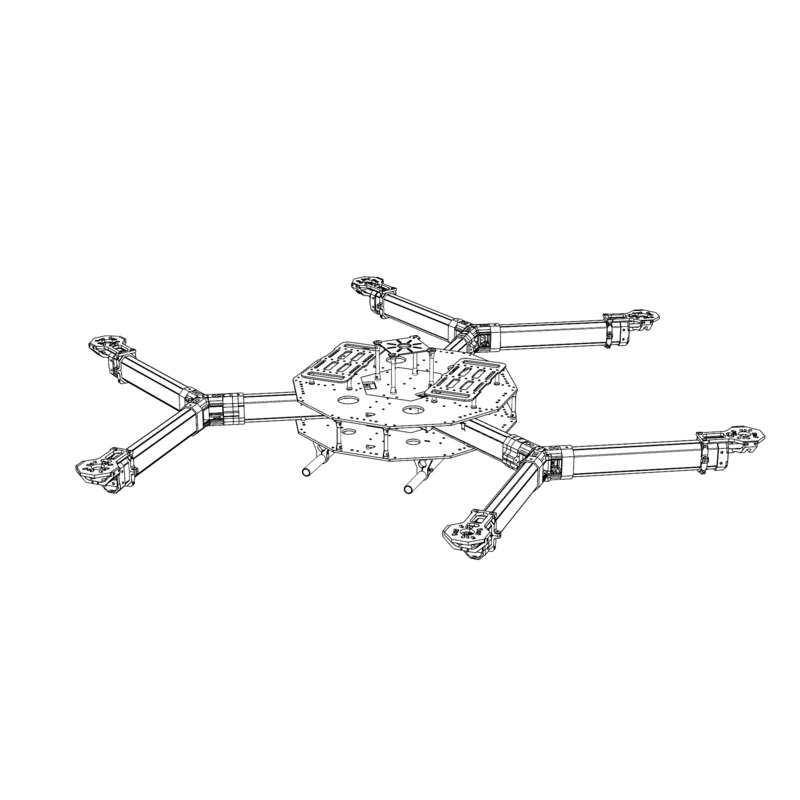 Gryphon Hexa 800VX-Sv2 Airframe Kit