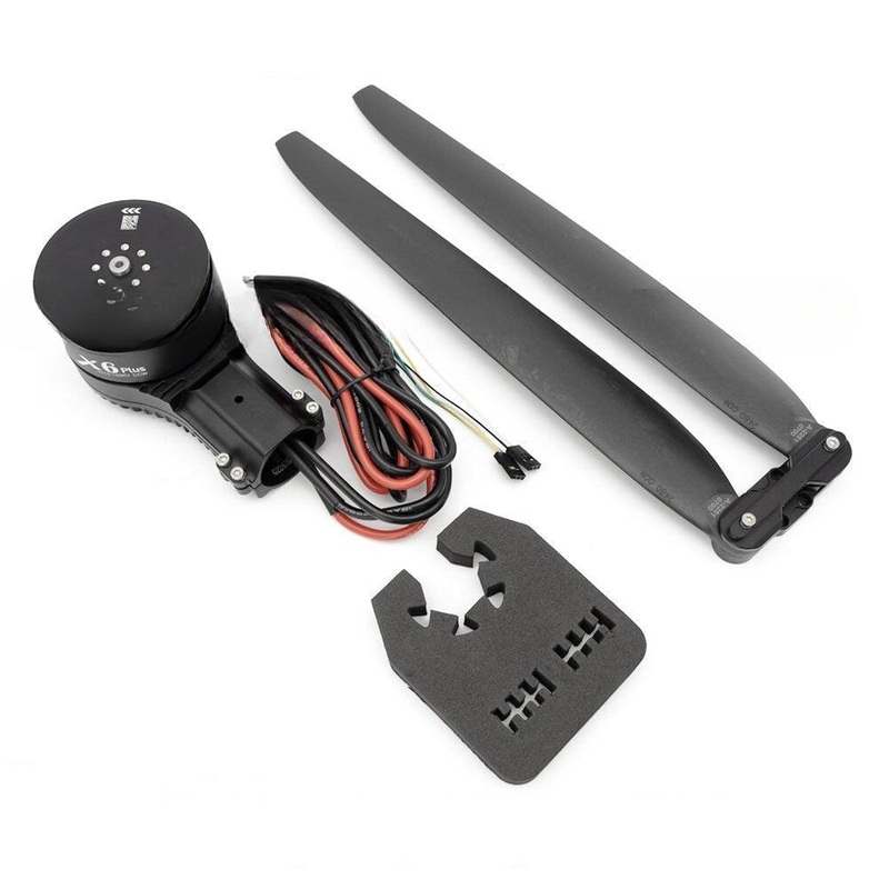 Hobbywing X6 Power System - for 10KG 10L EFT E610P Agriculture Drone Motor ESC Propeller and 30mm Tube Adapter 1 set 30mm CCW Power