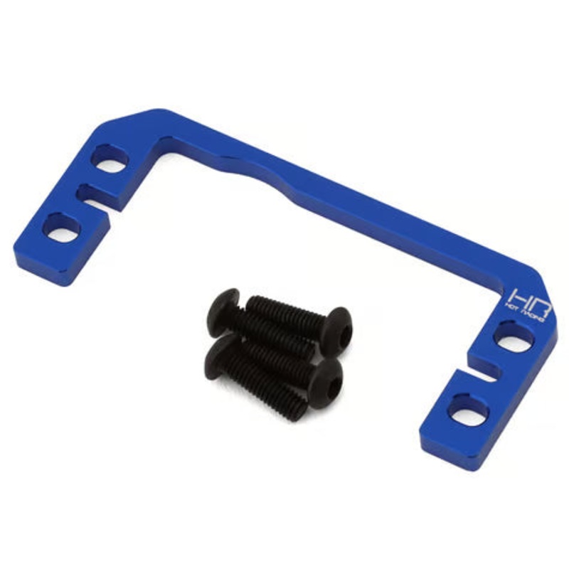 Hot Racing HRAMMX24X06 Aluminum Servo Bracket for Traxxas Mini Maxx (Blue)