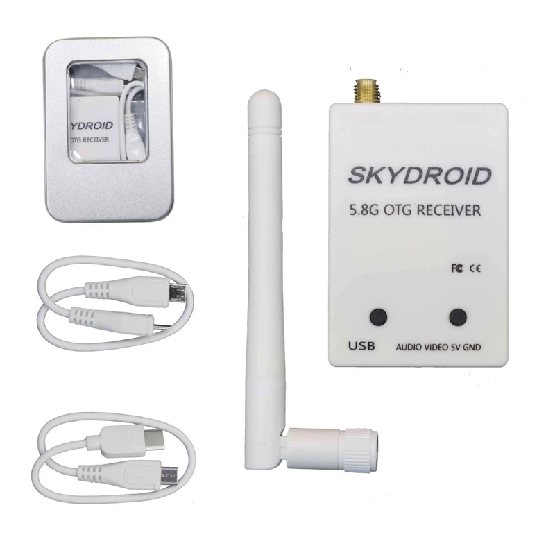 Skydroid 5.8G UVC OTG Android Audio and Video Receiver For FPV Drone