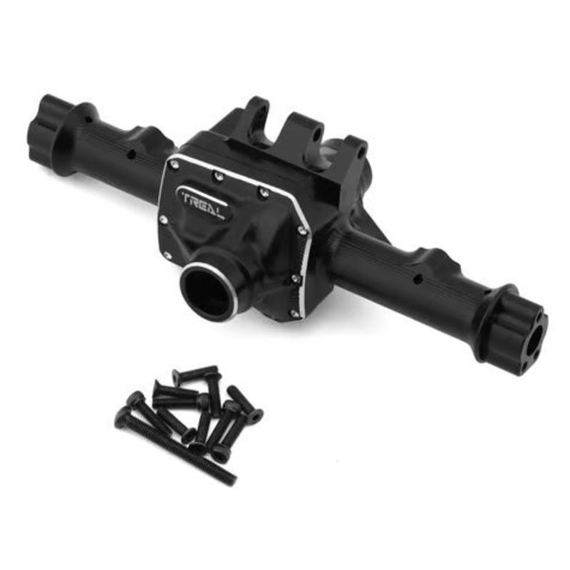 Treal Hobby CNC-Machined Aluminum Middle Axle for Traxxas TRX-6 Black