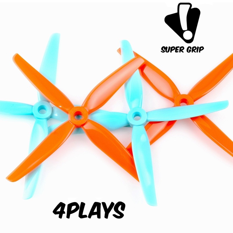 HQ Prop Ummagawd 4Play 4.8x3.6x4 Quad-Blade 5" Prop 4 Pack - Gulf