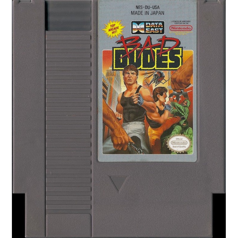 Loose NES Cart - Bad Dudes