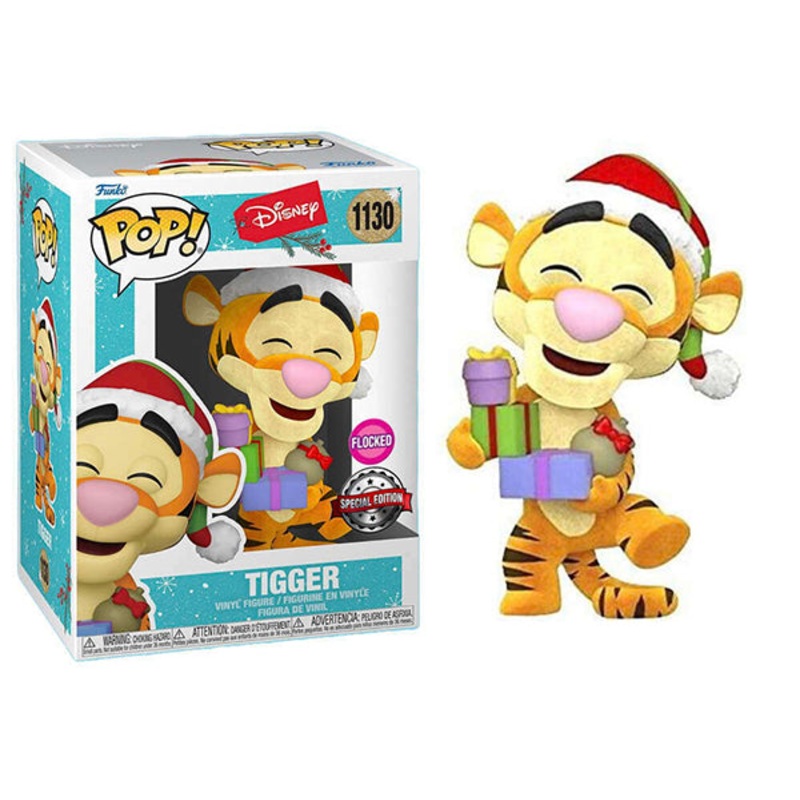 Tigger (Flocked, Holiday, Winnie the Pooh) 1130 - Special Edition Exclusive