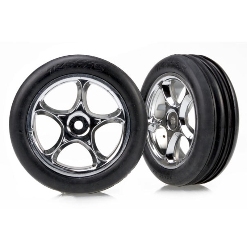 Traxxas 2471R Tracer 2.2" Wheels with Alias Tires (2)