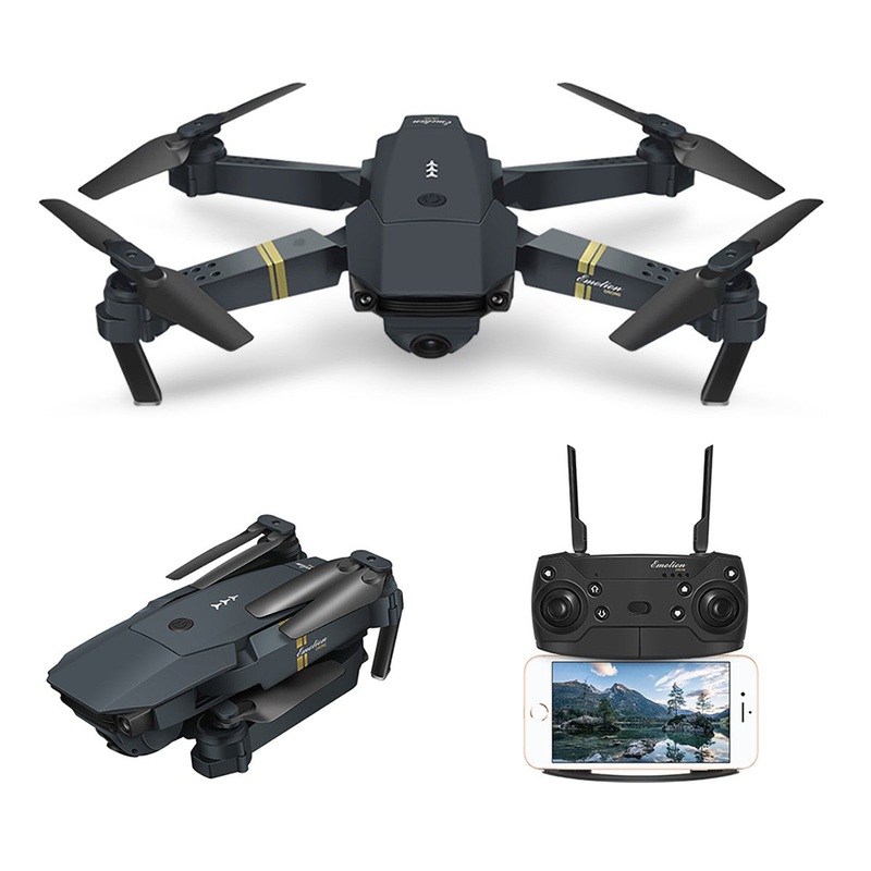 Eachine E58 WIFI FPV RC Drone 2MP 720p Wide Angle Camera 3x Battery
