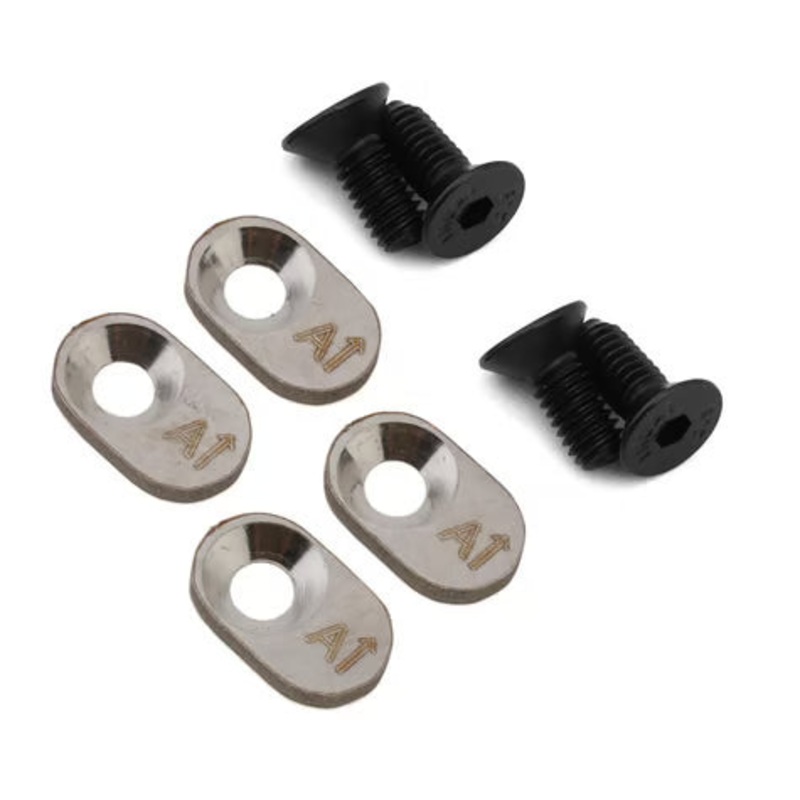 Hot Racing HRASSLG889A Stainless Steel Motor Locking Washers for Traxxas Sledge (1.5 Mod 13/34)