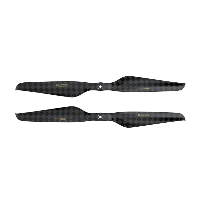 T-motor Multirotor Carbon Fiber 3 Gen 3rd Generation Gen Propellers NS Series NS24X7.2 Light Prop, Longer Flight,6mm/10mm hole 6mm Middle Hole