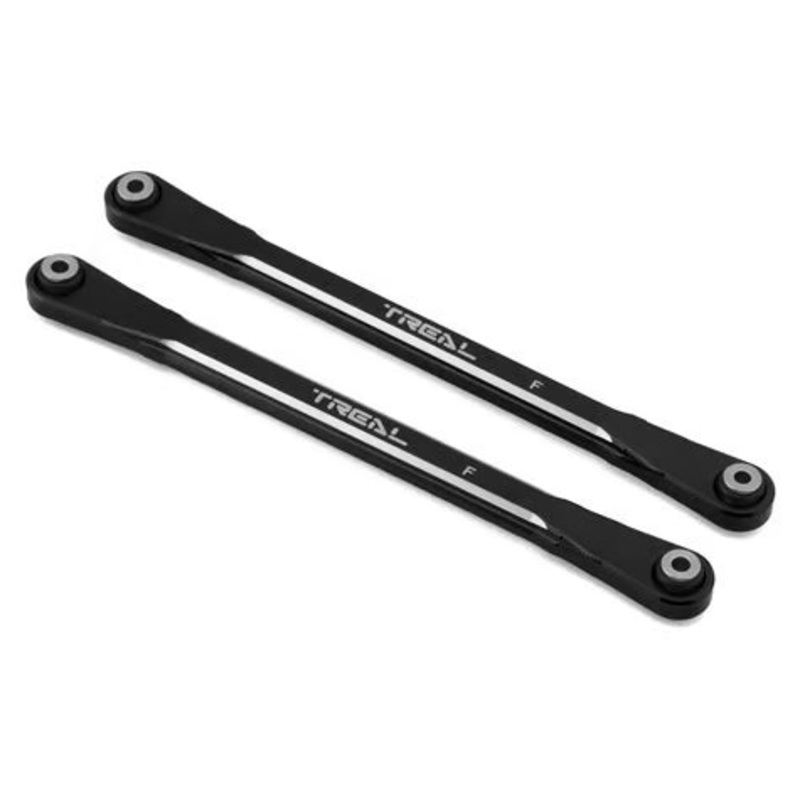 Treal Hobby Aluminum Front Suspension Camber Links for Traxxas Sledge Black