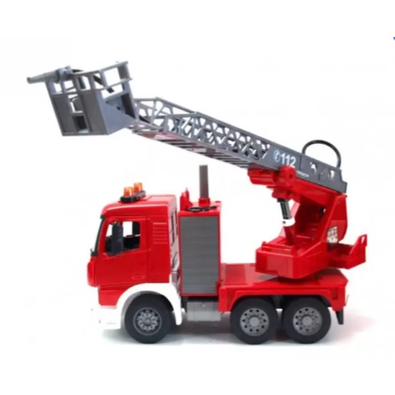 Double E 1:20 Scale Manual Fire Truck Realistic Firefighting Toy (E227-003)