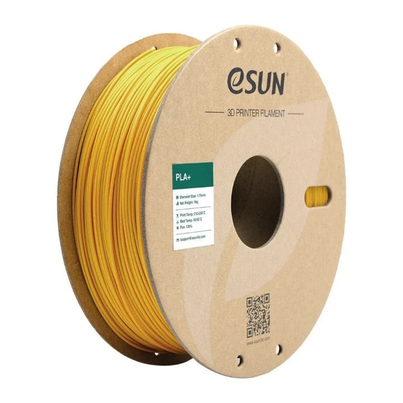 eSUN PLA+ 3D Printer Filament 1.75mm 1KG (Yellow) Yellow