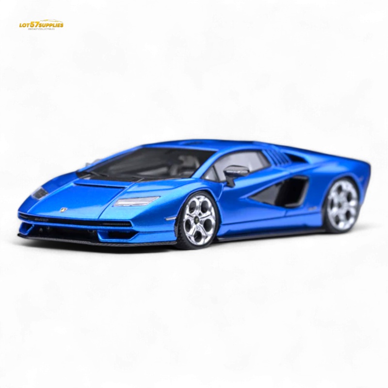 Fuelme Model Countach LPI 800-4 Dark Blue 1:64