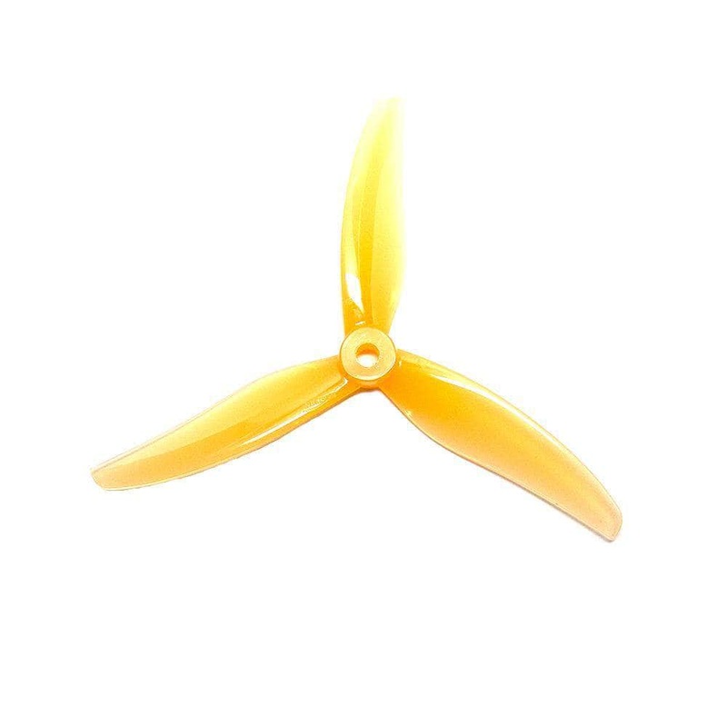 Gemfan Freestyle4 5.1" 3-Blade Propeller (Set of 4) - Mango Yellow Mango Yellow