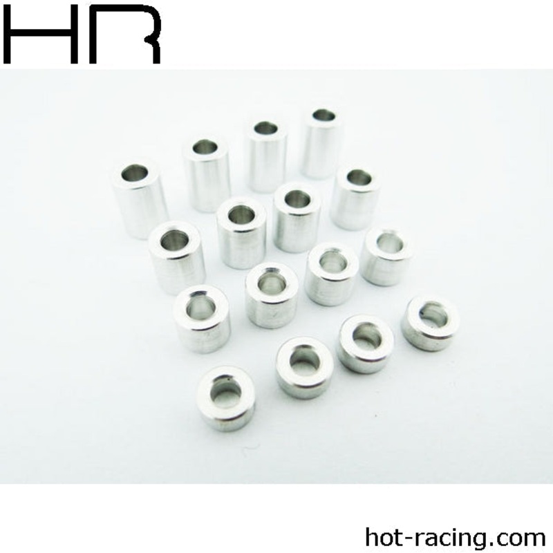 Hot Racing M3 3 -9mm Aluminum Standoff Spacer (16)