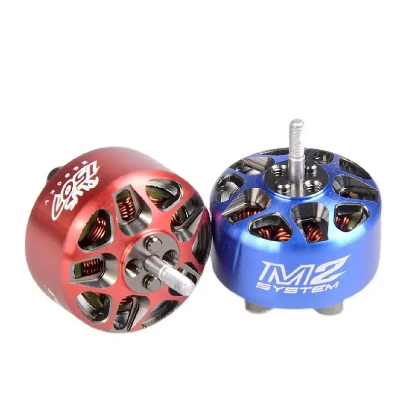 RCINPOWER SmooX 1507 Plus M2 2080KV 2680KV 3800KV Brushless Motor for 3 Inch FPV Cinewhoop Drone 1 PCS 2680kv Blue