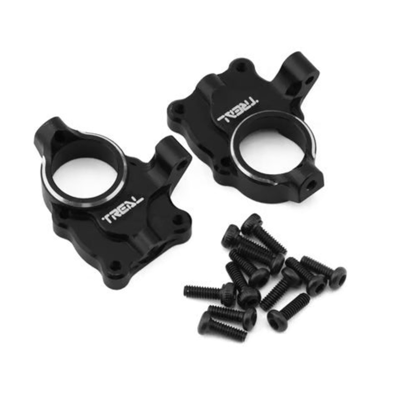 Treal Hobby FCX24 Aluminum Inner Portal Covers (2) Black