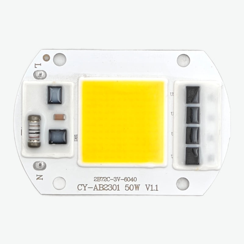 50W 6040 AC LED chip - High Power Warm White COB Light 300mA