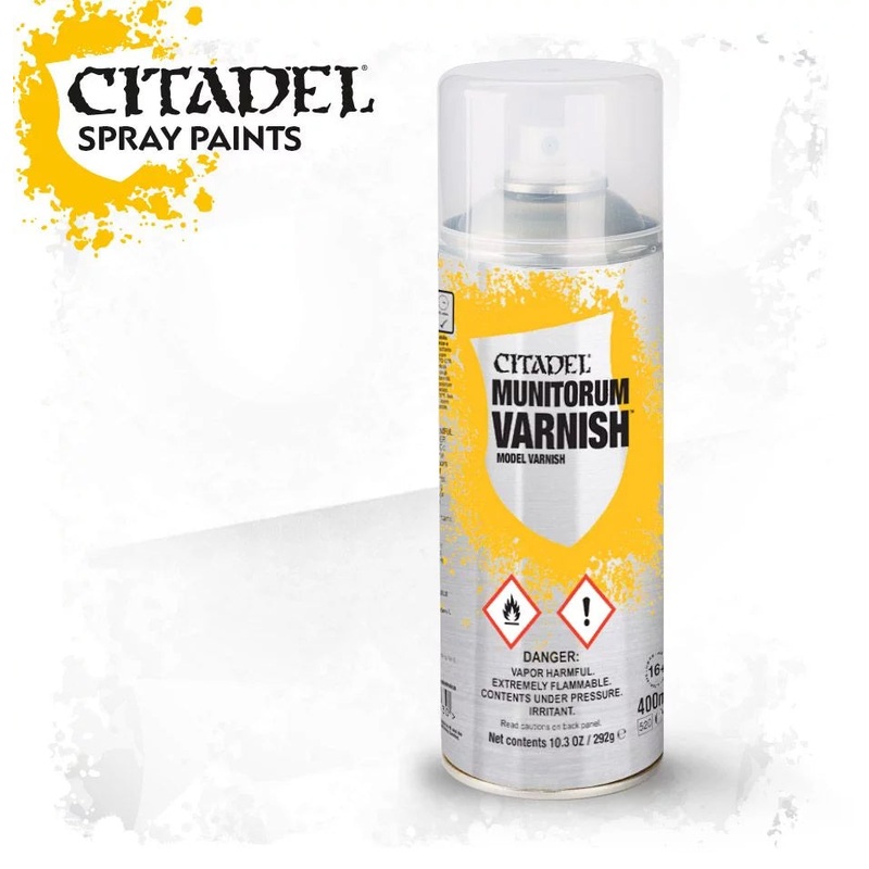 Citadel Munitorum Varnish Spray Paint